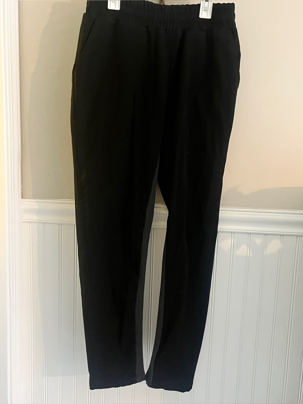 Maniere De Voir Black Grey Contrast Panel Jogger Trousers Streetwear M